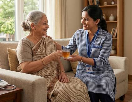 old age care at home